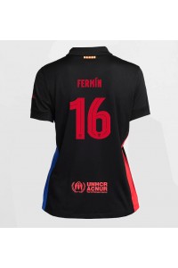 Fotbalové Dres Barcelona Fermin Lopez #16 Dámské Venkovní Oblečení 2024-25 Krátký Rukáv